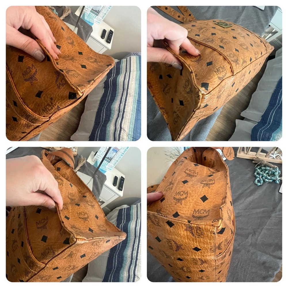 MCM Cognac Tote Bag - Picture 5 of 12